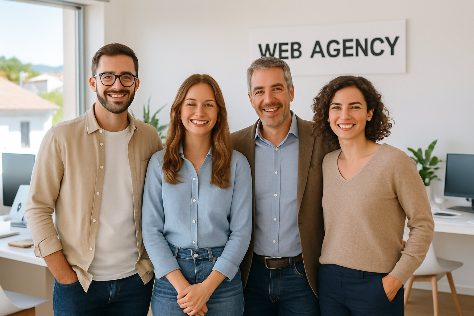 L'équipe Uniweb dans ses locaux de Ramonville-Saint-Agne