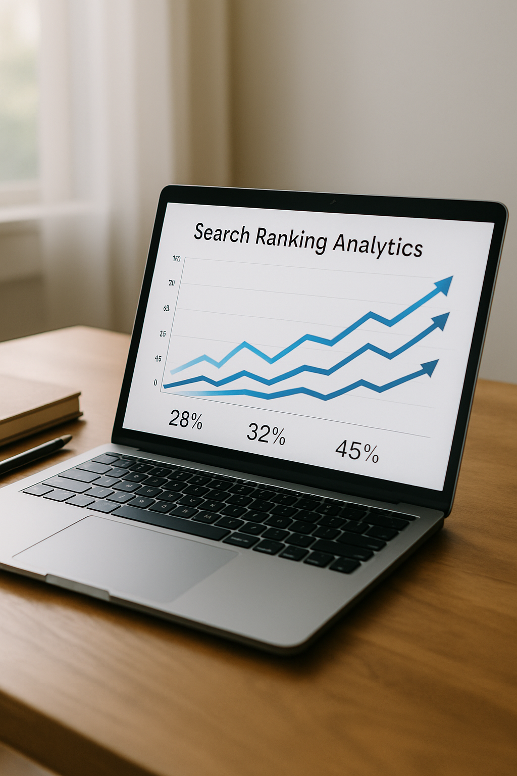 Tableau de suivi des positions SEO d'un client